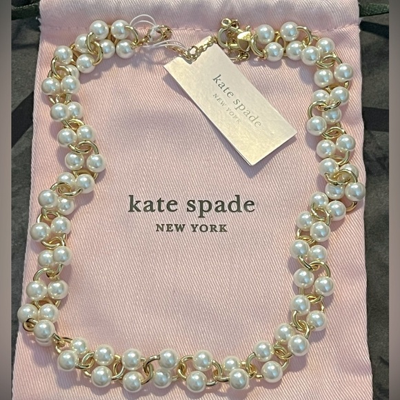 Kate Spade Authentic New York White Multi Nouveau Pearls Necklace - Picture 12 of 13